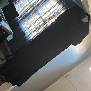 torrid Black Shimmery Maxi Dress